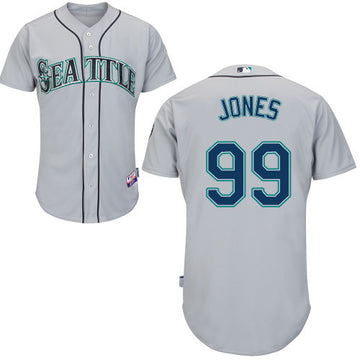 Jones Seattle Mariners grey jersey