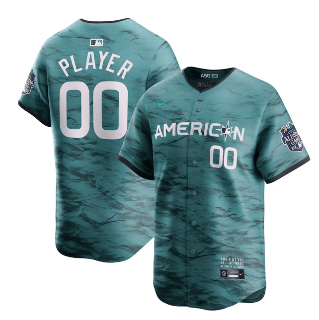 Custom Baltimore Orioles teal All-Star jersey