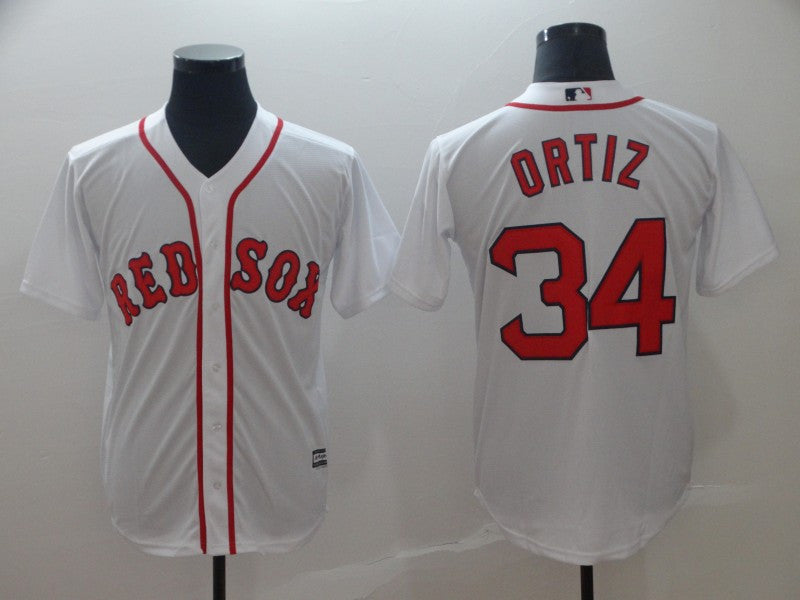 David Ortiz Boston Red Sox red jersey