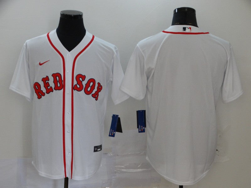 Boston Red Sox white jersey