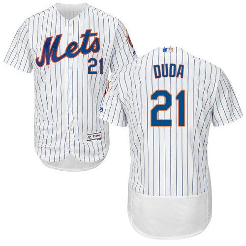Lucas Duda New York Mets white jersey