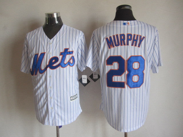 Daniel Murphy New York Mets white jersey