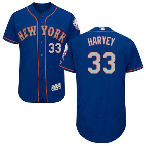 Matt Harvey New York Mets blue Alternate jersey