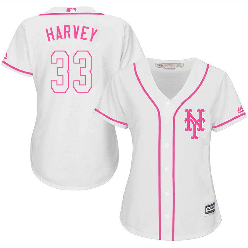 Matt Harvey New York Mets white jersey