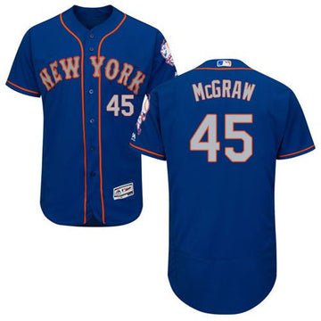 Tug McGraw New York Mets royal Authentic jersey
