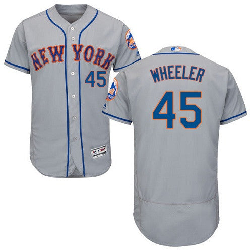 Zack Wheeler New York Mets gray jersey