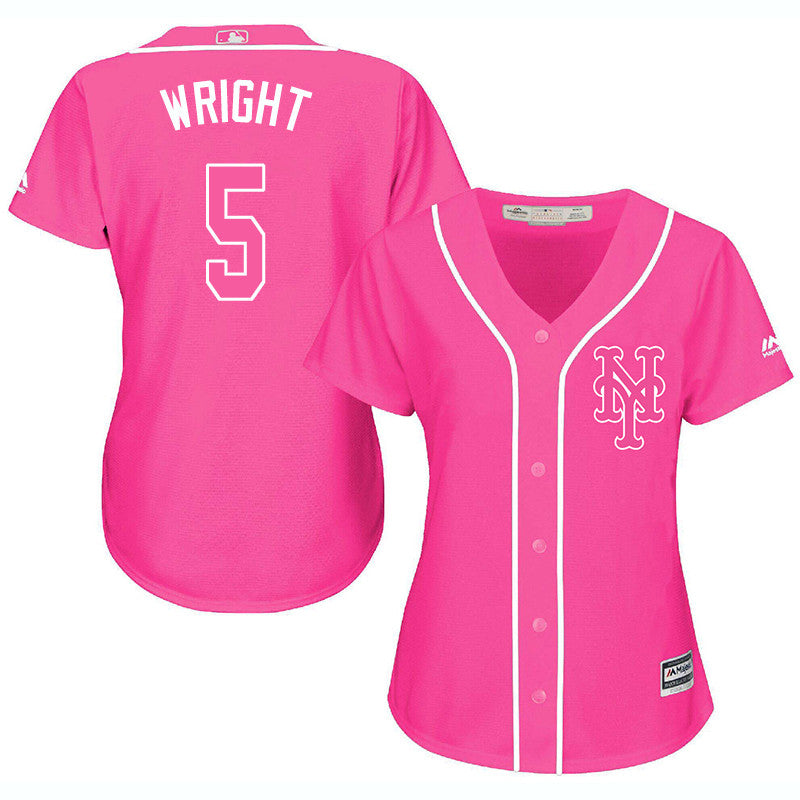 David Wright New York Mets pink jersey