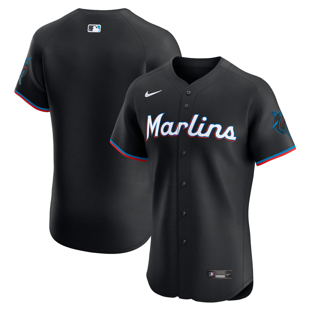 Miami Marlins black Vapor jersey