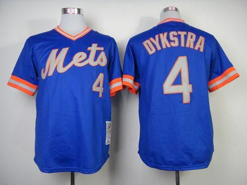 New York Mets blue Throwback jersey