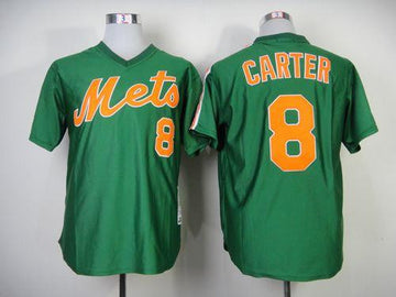 New York Mets green Throwback jersey