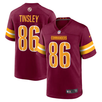 Mitchell Tinsley Washington Commanders burgundy jersey