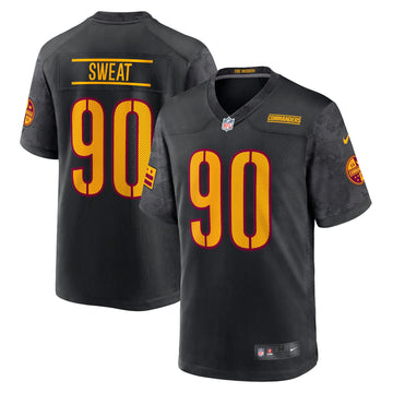 Montez Sweat Washington Commanders black jersey