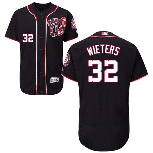 Matt Wieters Washington Nationals navy jersey