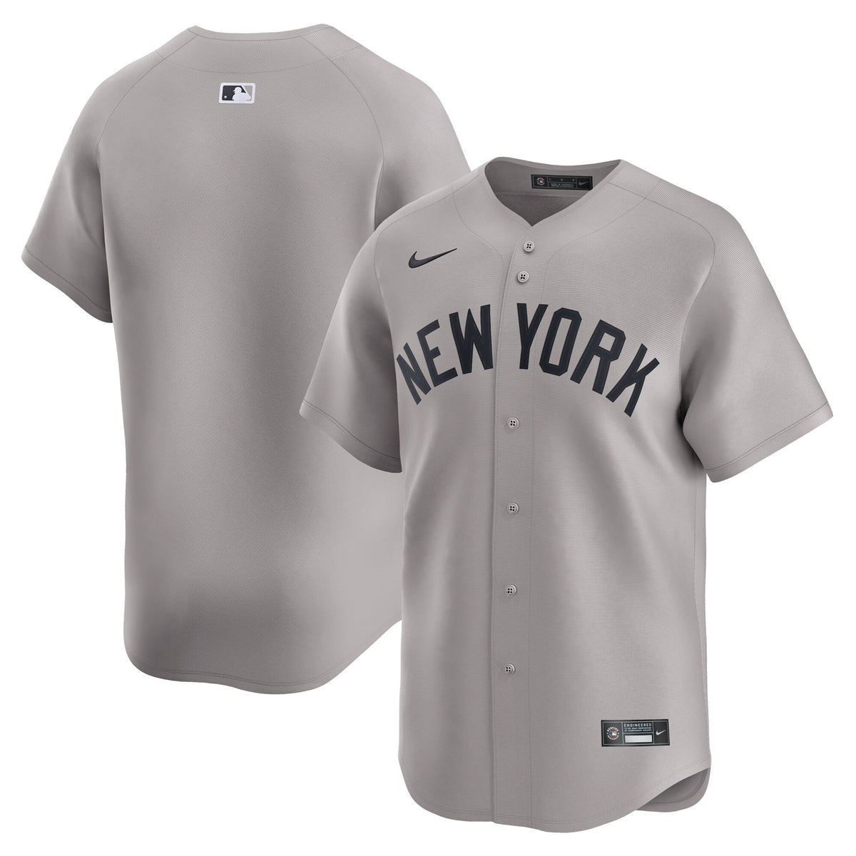 New York Yankees gray Limited jersey