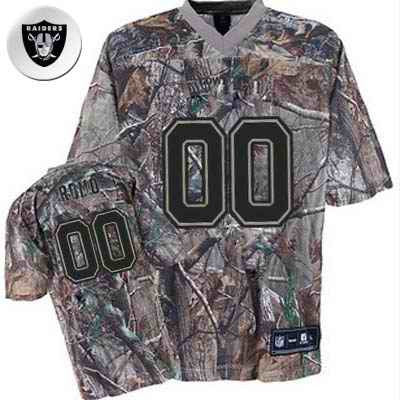 Custom Las Vegas Raiders camo Camo jersey