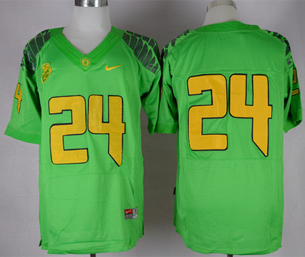 Barner Apple Oregon Ducks green jersey
