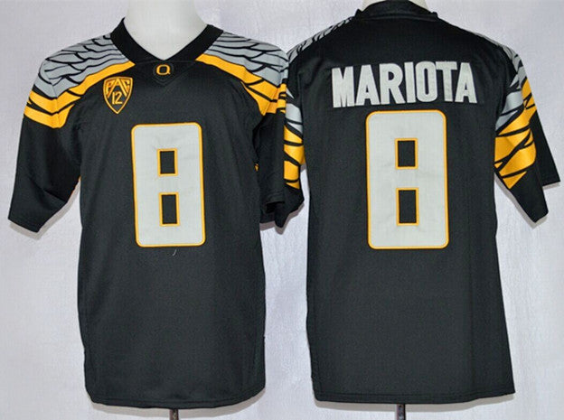Mariota Oregon Ducks black jersey