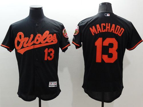 Manny Machado Baltimore Orioles black Authentic jersey