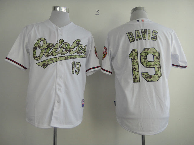 Chris Davis Baltimore Orioles white Camo jersey