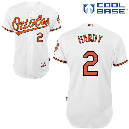 Hardy Baltimore Orioles white jersey