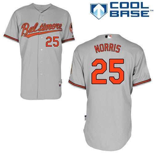 Norris Baltimore Orioles grey jersey