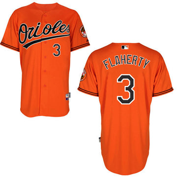 Flaherty Baltimore Orioles orange jersey