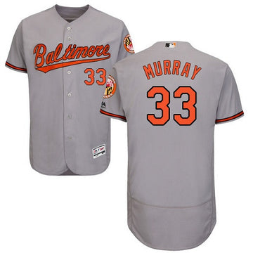 Eddie Murray Baltimore Orioles gray jersey