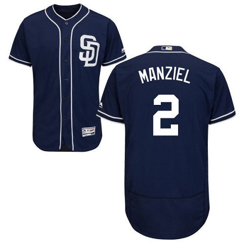 Johnny Manziel San Diego Padres navy jersey