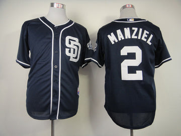 Manziel San Diego Padres blue jersey