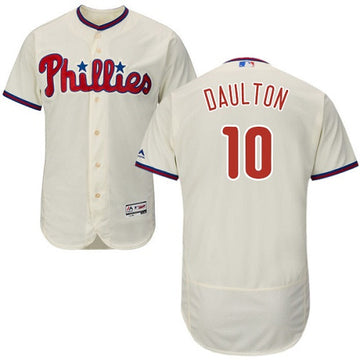 Darren Daulton Philadelphia Phillies cream jersey