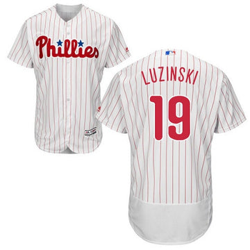 Greg Luzinski Philadelphia Phillies white jersey