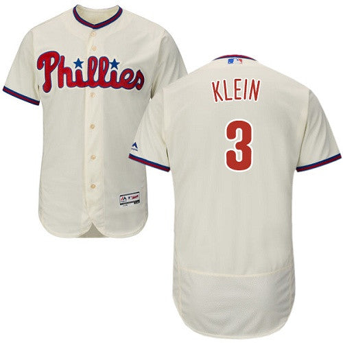 Phil Klein Philadelphia Phillies cream jersey
