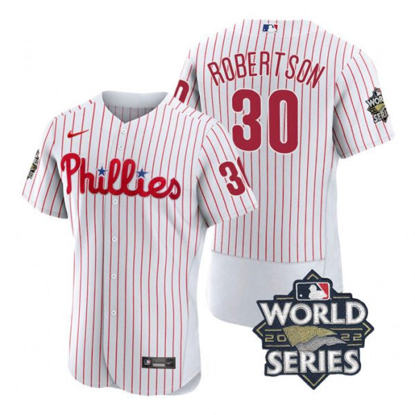 David Robertson Philadelphia Phillies white jersey