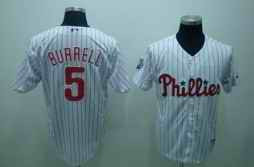 Pat Burrel Philadelphia Phillies white jersey
