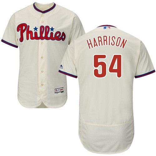 Matt Harrison Philadelphia Phillies cream jersey