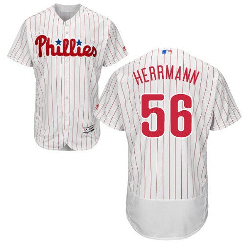 Frank Herrmann Philadelphia Phillies white jersey