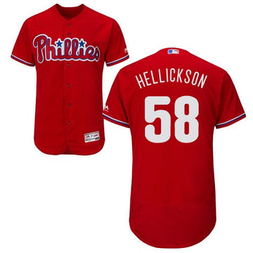 Jeremy Hellickson Philadelphia Phillies red jersey