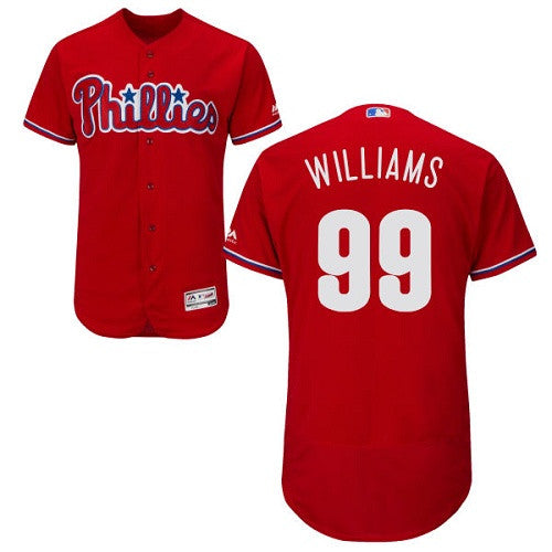 Nick Williams Philadelphia Phillies red jersey