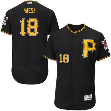 Jon Niese Pittsburgh Pirates black jersey