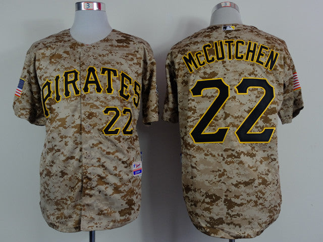 McCutchen Pittsburgh Pirates camo Camo jersey