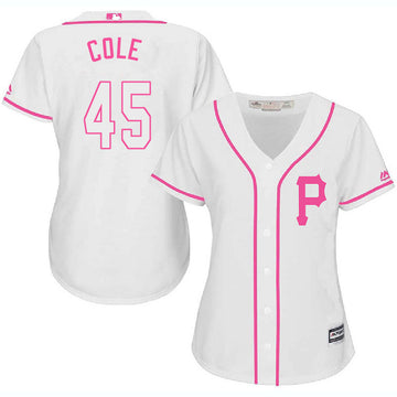 Gerrit Cole Pittsburgh Pirates white jersey