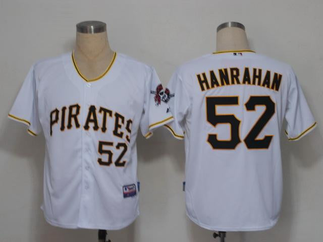 Hanrahan Pittsburgh Pirates white jersey