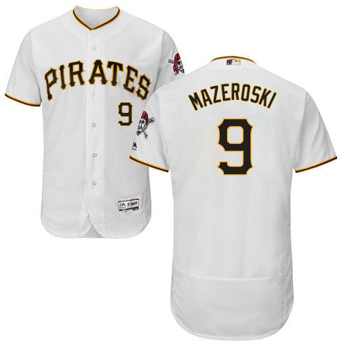 Bill Mazeroski Pittsburgh Pirates white jersey