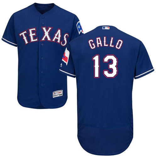 Joey Gallo Texas Rangers blue jersey