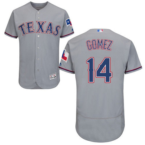 Carlos Gomez Texas Rangers gray jersey