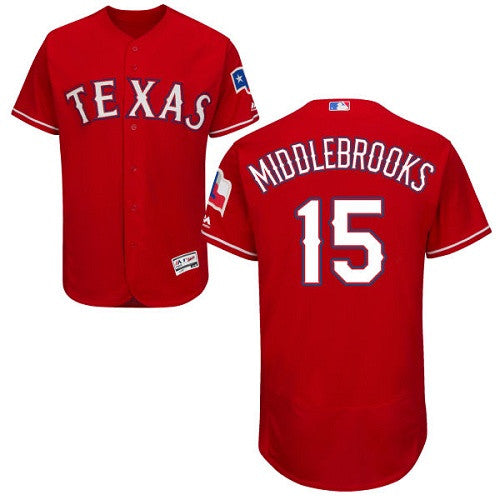 Will Middlebrooks Texas Rangers red jersey