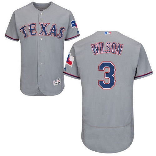 C.J. Wilson Texas Rangers gray jersey