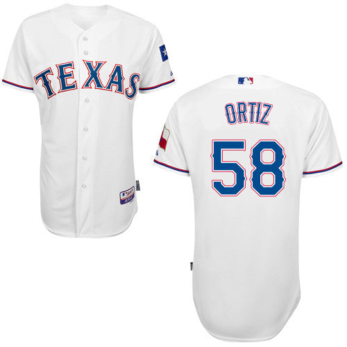 Ortiz Texas Rangers white jersey