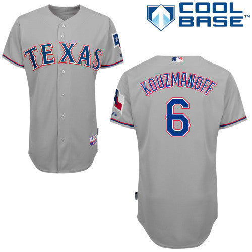 Kouzmanoff Texas Rangers grey jersey