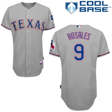 Rosales Texas Rangers grey jersey